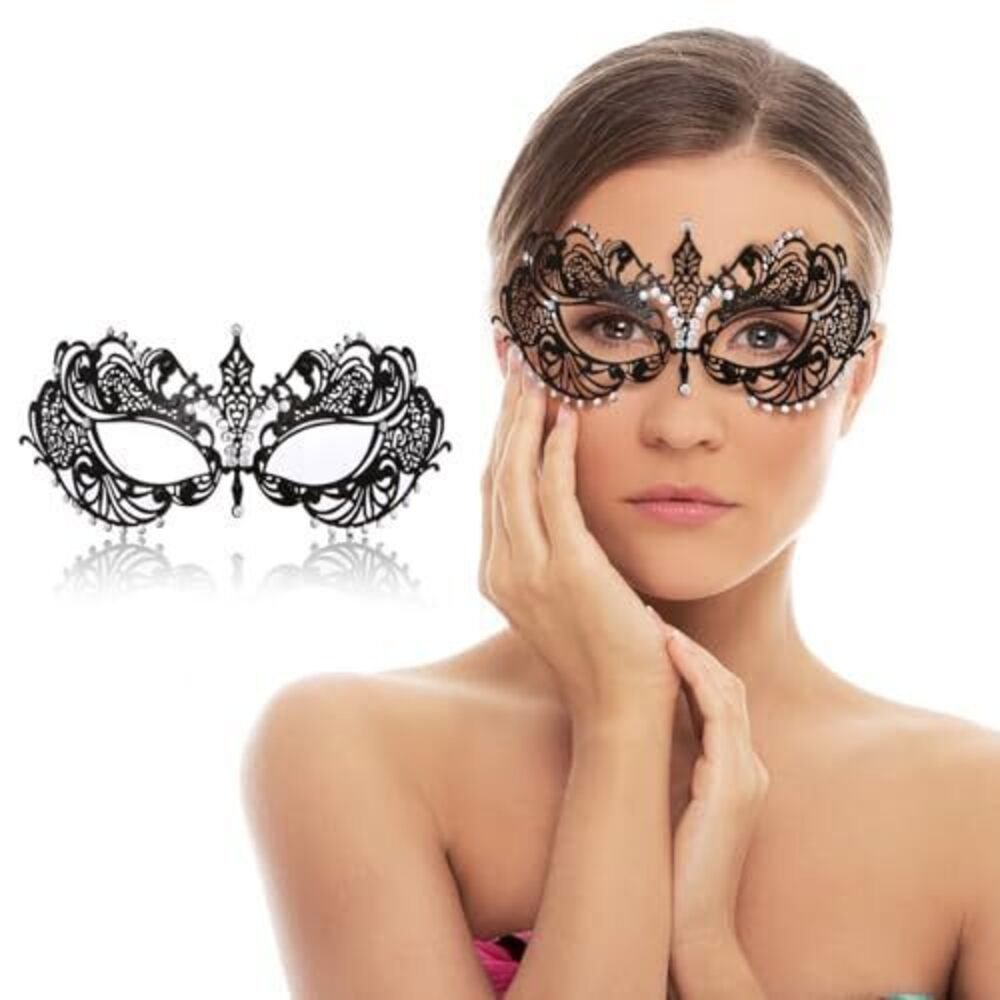 6101 Masquerade Mask Venetian Metal Mask For Party Halloween Costume